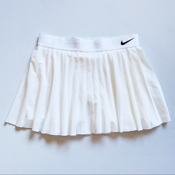Nike Dresses & Skirts - Nike Dri-Fit Court Victory White Tennis Skirt